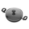 Walton Wok Pan with Glass Lid Classic (WCW-WGC2600)